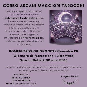 Corso Tarocchi Maggiori